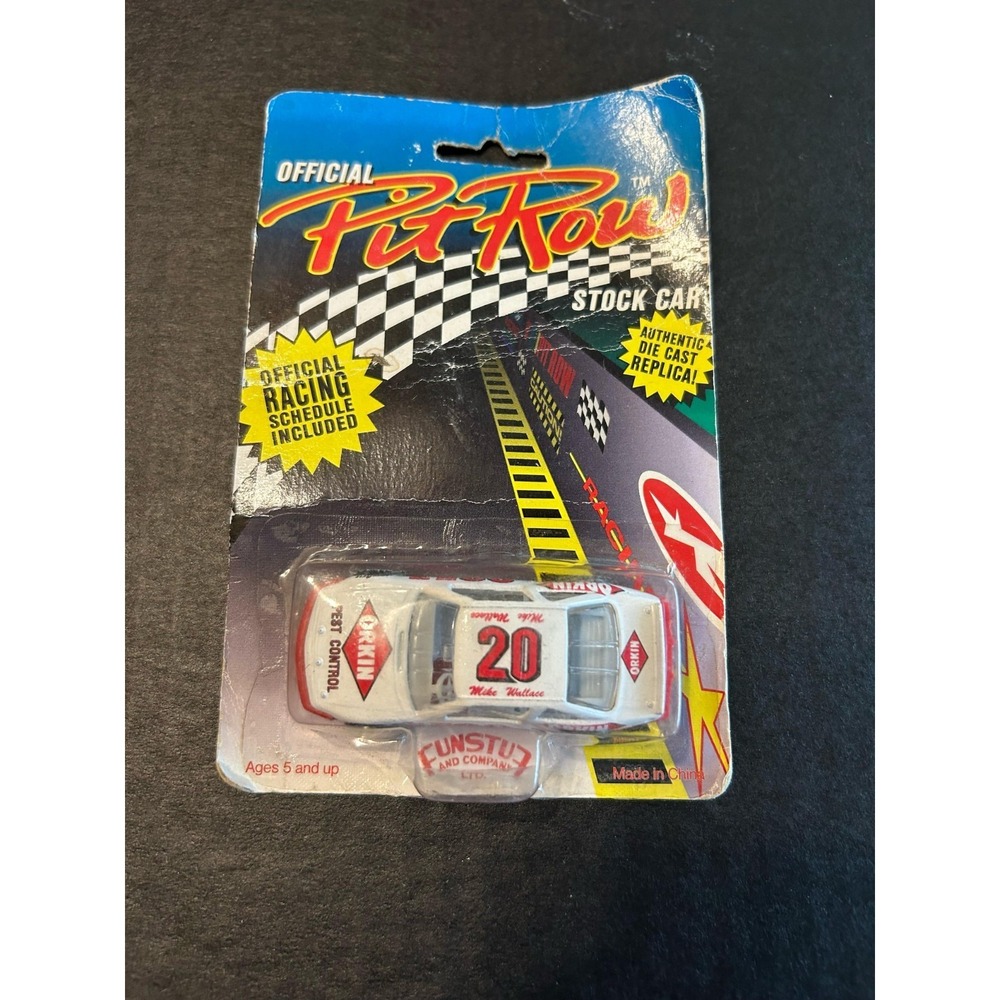 1992 Pit Row Stock‎ Car Mike Wallace #20 Orkin 1:64 Scale Diecast